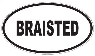 BRAISTED - Oval Magnet