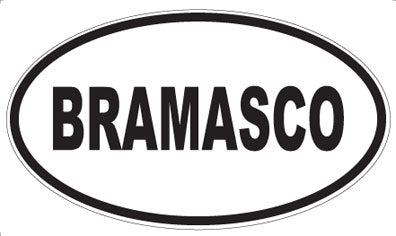 BRAMASCO - Oval Magnet