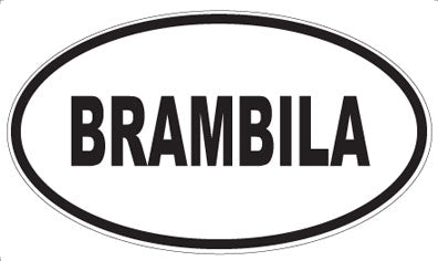 BRAMBILA - Oval Magnet