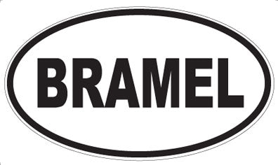 BRAMEL - Oval Magnet