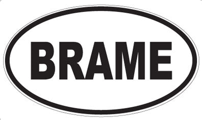BRAME - Oval Magnet