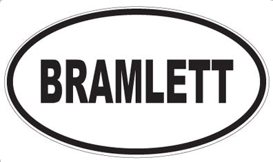 BRAMLETT - Oval Magnet
