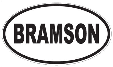 BRAMSON - Oval Magnet