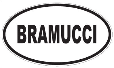BRAMUCCI - Oval Magnet