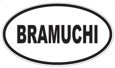BRAMUCHI - Oval Magnet