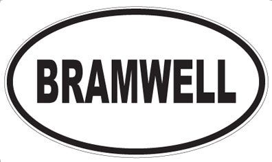 BRAMWELL - Oval Magnet