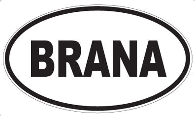 BRANA - Oval Magnet