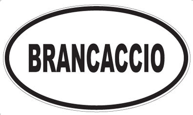 BRANCACCIO - Oval Magnet