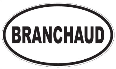 BRANCHAUD - Oval Magnet