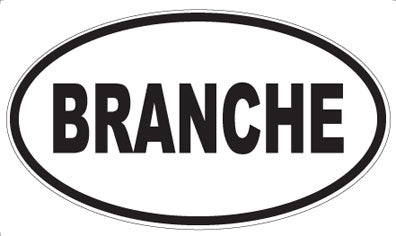 BRANCHE - Oval Magnet