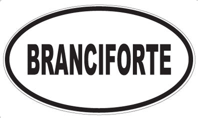 BRANCIFORTE - Oval Magnet