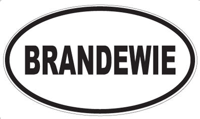 BRANDEWIE - Oval Magnet