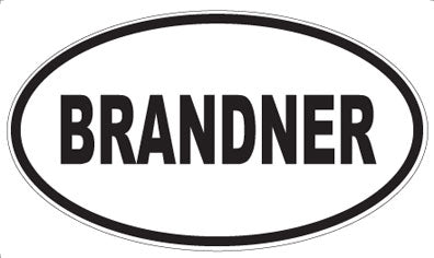 BRANDNER - Oval Magnet