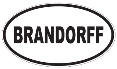BRANDORFF - Oval Magnet