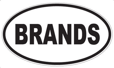 BRANDS - Oval Magnet