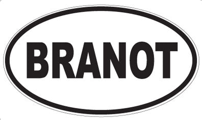 BRANOT - Oval Magnet