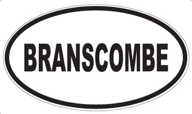 BRANSCOMBE - Oval Magnet