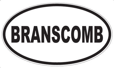 BRANSCOMB - Oval Magnet