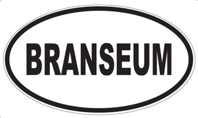 BRANSEUM - Oval Magnet