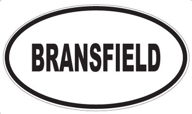 BRANSFIELD - Oval Magnet
