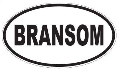 BRANSOM - Oval Magnet