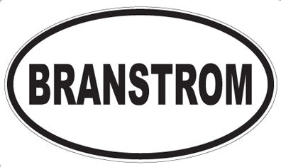 BRANSTROM - Oval Magnet
