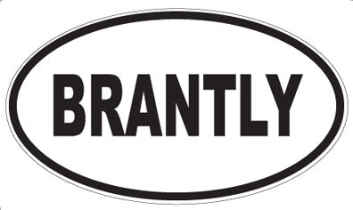BRANTLY - Oval Magnet