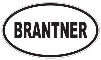 BRANTNER - Oval Magnet