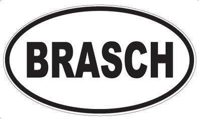 BRASCH - Oval Magnet