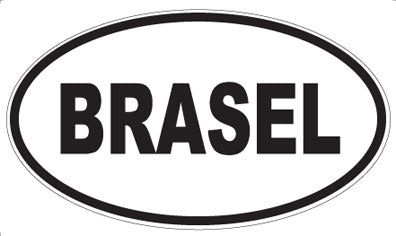 BRASEL - Oval Magnet