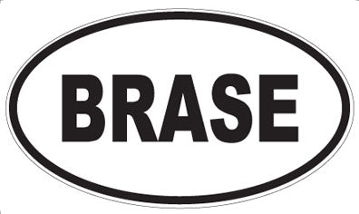 BRASE - Oval Magnet