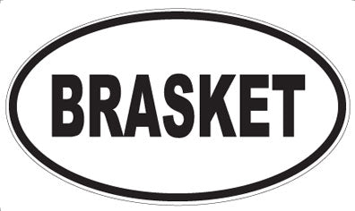 BRASKET - Oval Magnet