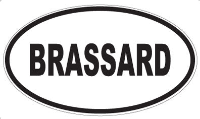 BRASSARD - Oval Magnet