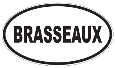 BRASSEAUX - Oval Magnet