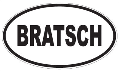 BRATSCH - Oval Magnet
