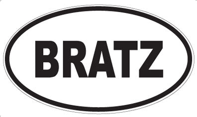 BRATZ - Oval Magnet