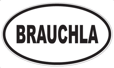 BRAUCHLA - Oval Magnet