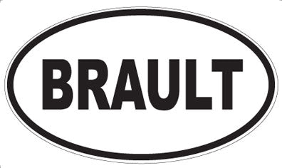 BRAULT - Oval Magnet