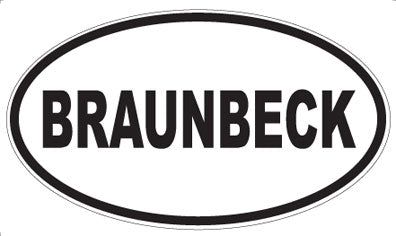 BRAUNBECK - Oval Magnet
