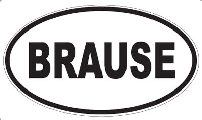 BRAUSE - Oval Magnet