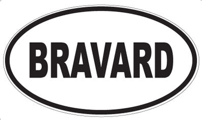 BRAVARD - Oval Magnet