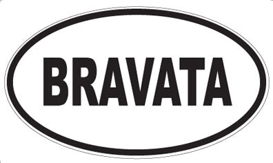 BRAVATA - Oval Magnet