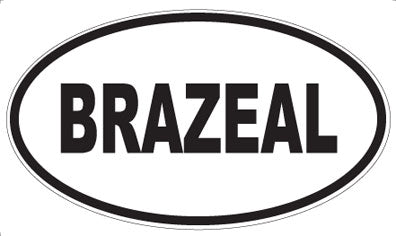 BRAZEAL - Oval Magnet