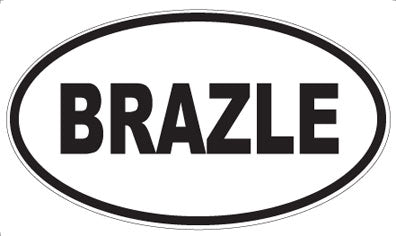 BRAZLE - Oval Magnet