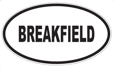 BREAKFIELD - Oval Magnet