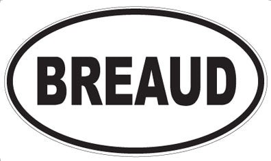 BREAUD - Oval Magnet