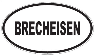 BRECHEISEN - Oval Magnet