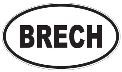 BRECH - Oval Magnet