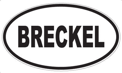 BRECKEL - Oval Magnet