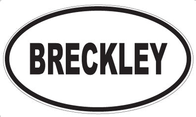 BRECKLEY - Oval Magnet